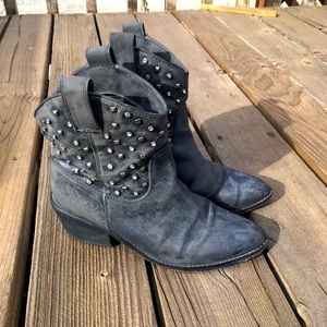 Rhinestone Cowboy style Booties